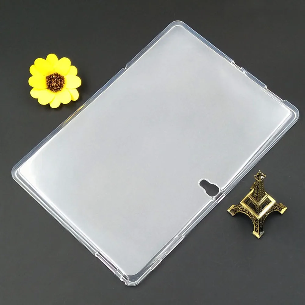 Силиконовый чехол для samsung Galaxy Tab S 10 5 T800 T805C тонкий кристально чистый защитный