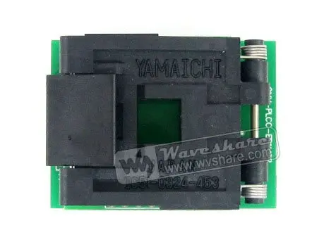 1 27 мм Шаг PLCC32 к DIP32 (B) Yamaichi IC тестовый разъем программируемый адаптер для чипа