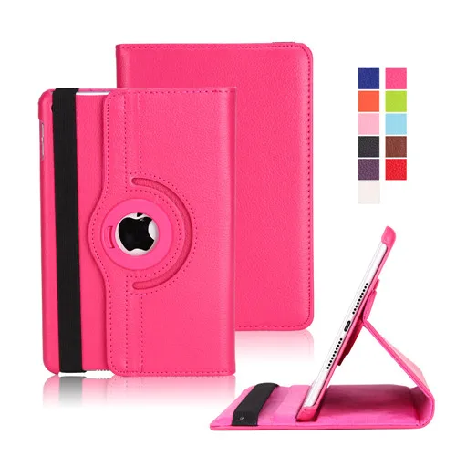 Для iPad Pro 12,9 чехол, GOLP ультра тонкий из искусственной кожи smart cover для iPad Pro 12,9 A1876 A2014 A1895 A1983 чехол - Цвет: Dark Pink