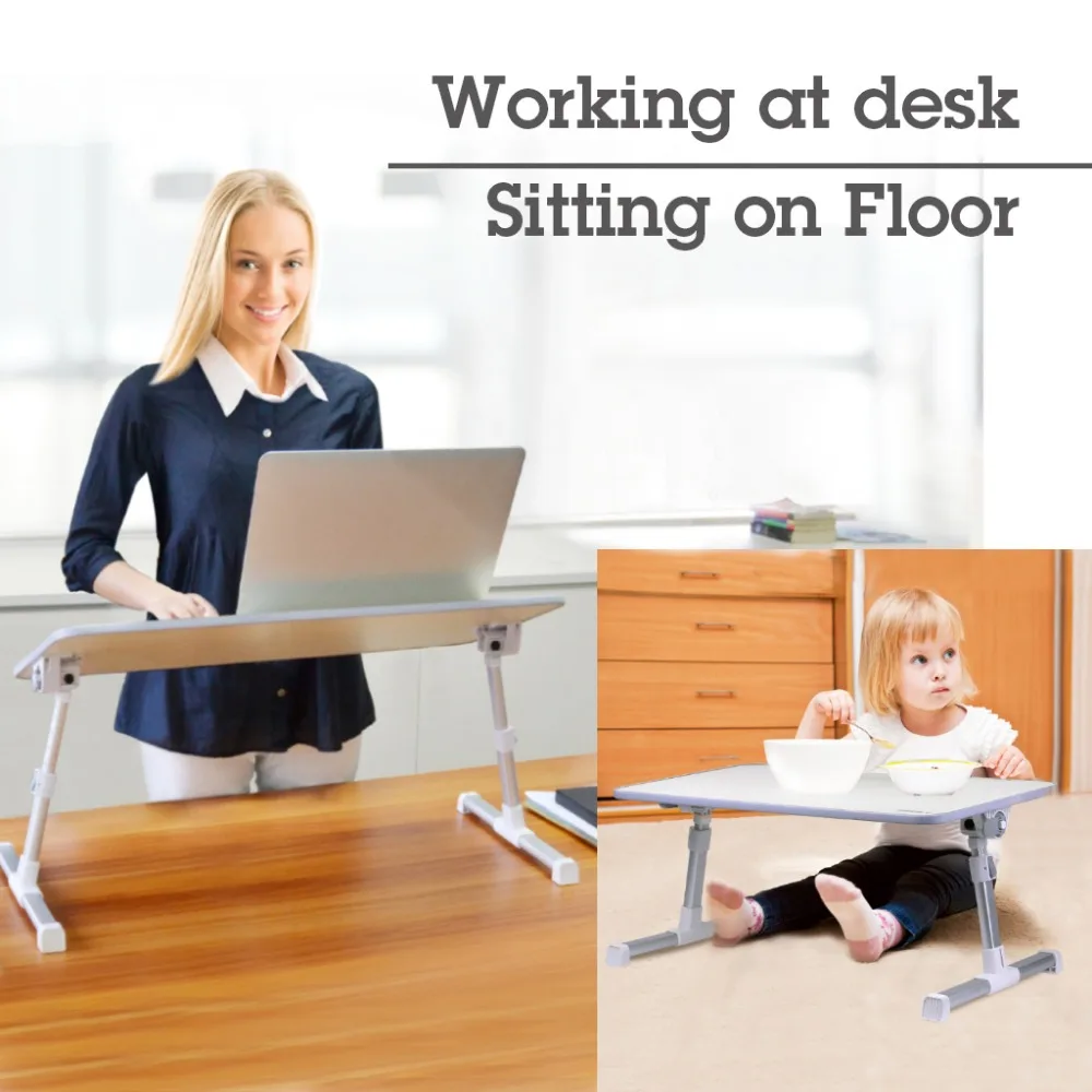 Avantree Adjustable Laptop Bed Coach Table Portable Standing Desk Foldable Sofa Breakfast Tray Notebook Stand Reading Holder | Электроника