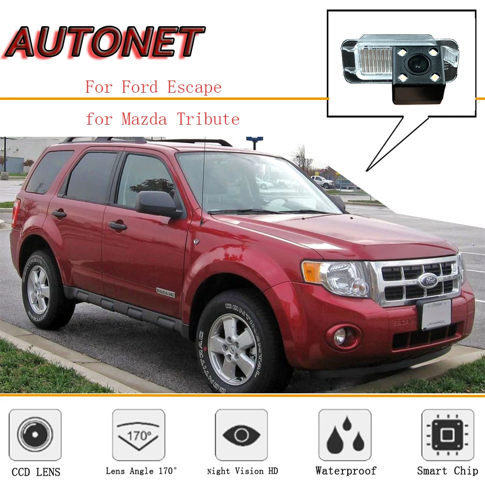 Автомобильная камера заднего вида для Ford Escape 2008 ~ 2012 Mazda Tribute/камера с ночным