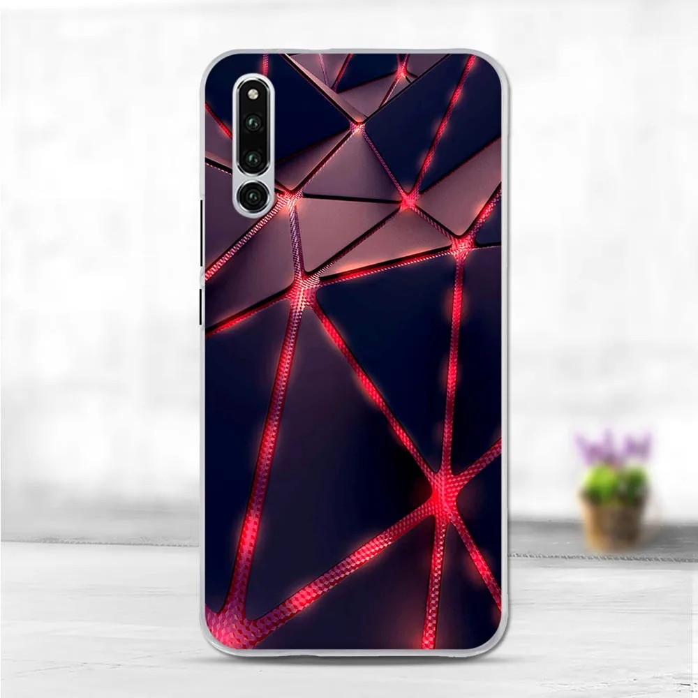 Чехол для Huawei Honor Magic 2 мягкий силиконовый чехол телефона с 3D рисунком задняя