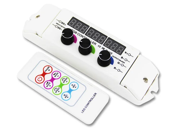 BC-350RF Светодиодный RGB RF контроллер Φ вход 6A * 3CH выход | Лампы и освещение