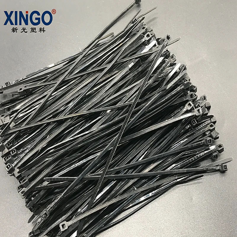 Xingo 150 мм самоблокирующиеся Нейлоновые кабельные стяжки 1000 шт цветные пластиковые стяжки на молнии 18 фунтов одобрено UL RoHS SGS