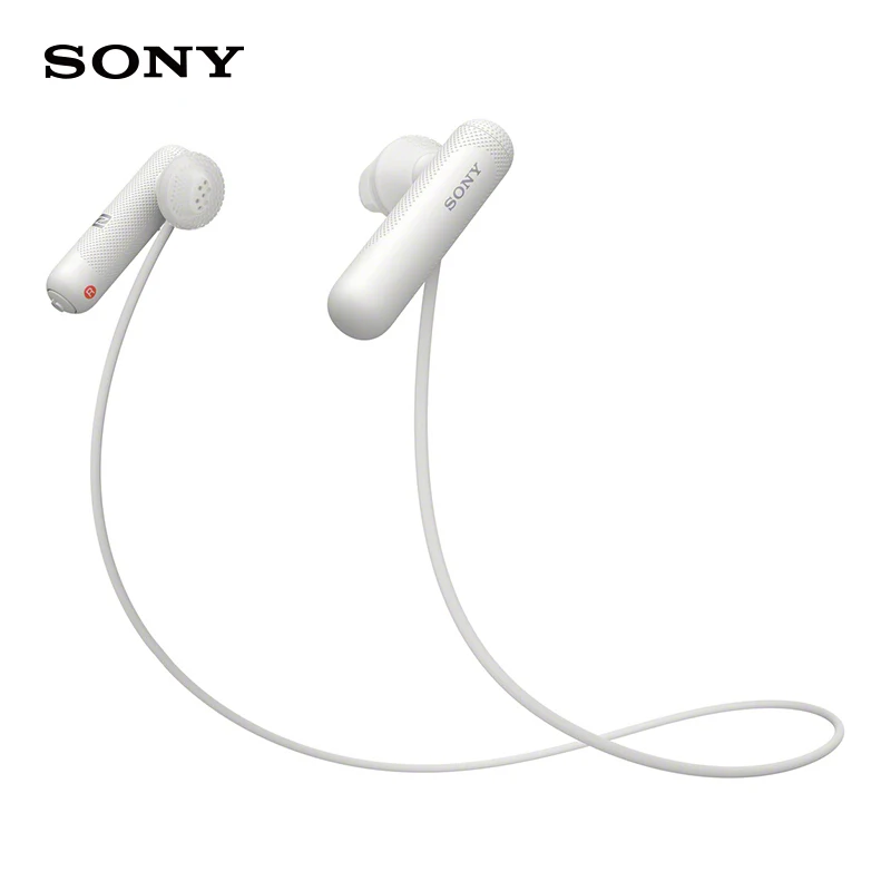 Оригинальный Sony WI SP500 In Ear Наушники Беспроводной Bluetooth гарнитуры воротник Шум