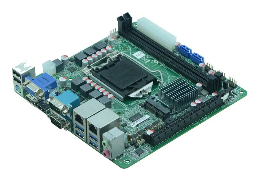 Материнская плата H110 LGA1151 Core I5 6500 CPU mini ITX с портом DDR4 4K DP|core i5-6500|cpu lga1151core cpu |