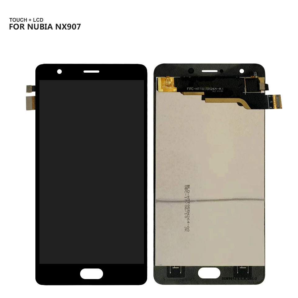 Для zte Nubia M2 Play NX907J ЖК-дисплей кодирующий преобразователь сенсорного экрана в сборе запасная часть Бесплатные инструменты