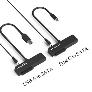 USB A к SATA Type C к SATA устройство считывания данных с нжмд с функцией OTG подходит для 2 5 