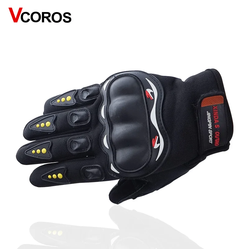 VCOROS мотоциклетные перчатки с полным пальцем Защитные для мотокросса Дышащие