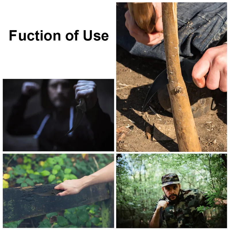 FGHGF охотничий нож CS GO тактический с когтями на шее походный Походный для