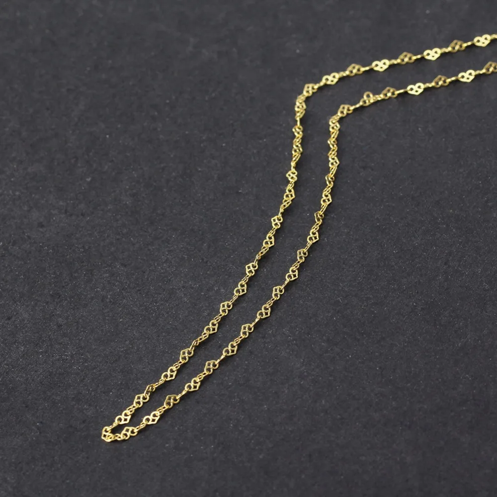 Lotus весело Настоящее серебро 925 проба цепочка, ювелирное изделие из драгоценных камней высококачественный романтический дизайн сердечко любовь Цепочки и ожерелья Цепь для Для женщин колье