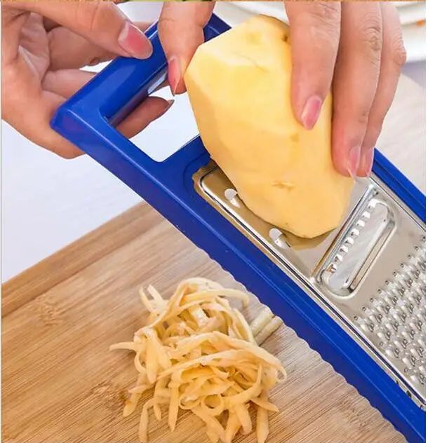 Нержавеющей стали толщиной многофункциональный измельчитель овощей Терка