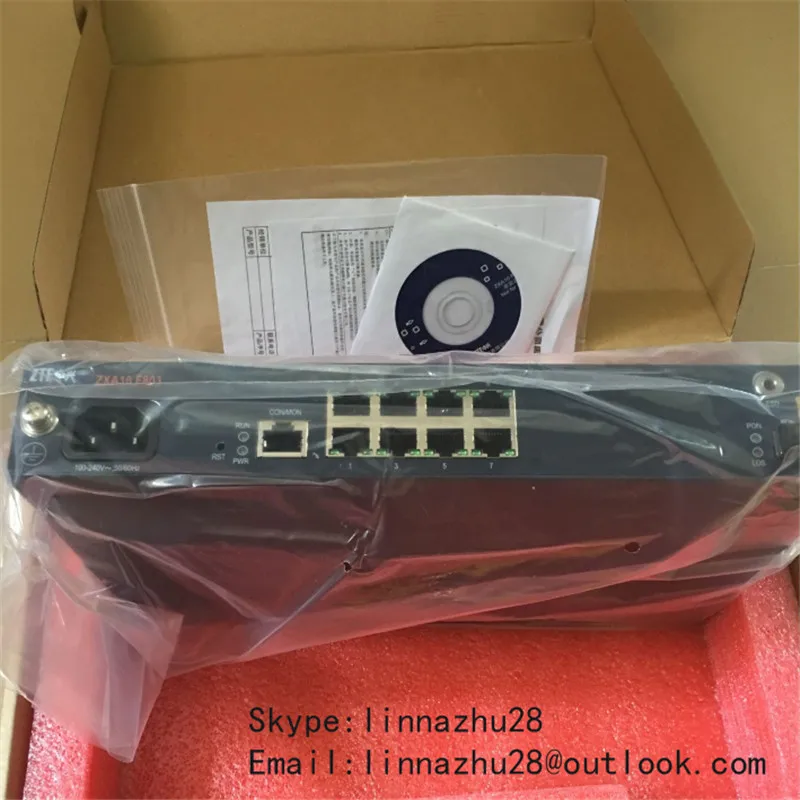 ZTE ZXA10 F803-8 с 8 портами ethernet F803-16 16 обратная Оптическая сеть GPON/EPON ONU металлический