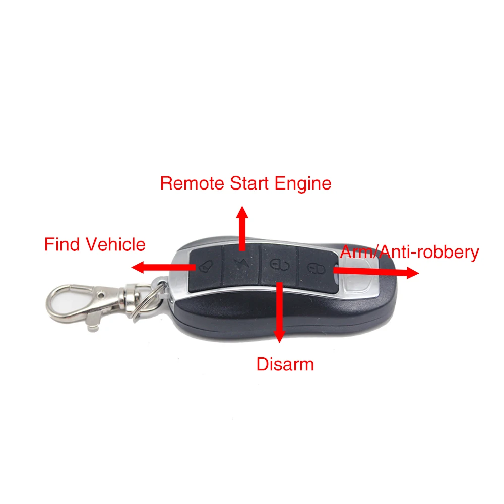 Система сигнализации ZS Racing для мотоциклов 12 В противоугонная система