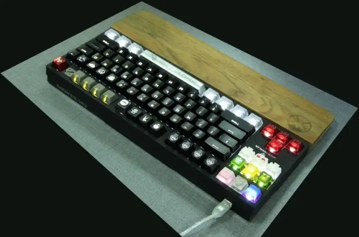 1 шт Индивидуальные ABS персональная клавиатура с подсветкой механическая клавиатура 6.25X 6.5X космические брелки для Республика геймеров ROG