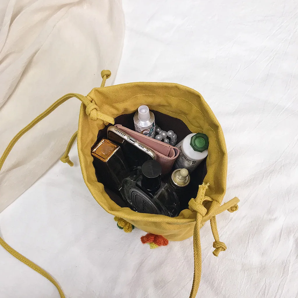 2019 летняя новая женская Большая вместительная парусиновая Портативная сумка на