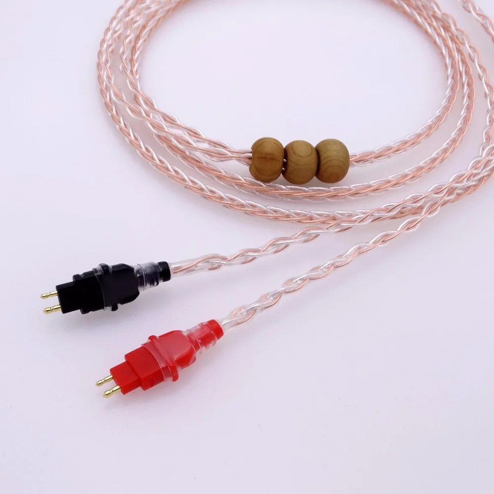 DIY Hi end HIFI Litz braid 8 ядер 5n Pcocc гибридный кабель для наушников HD580 HD600 HD650