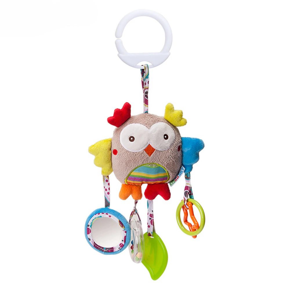 Babelemi Kawaii картонный кролик пчела черепаха Собака Сова погремушка плюшевые куклы