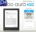 2 шт., прозрачная Глянцевая HD защитная пленка для ЖК-экрана для Kobo Aura H20 Edition 2 (2017) 6,8 дюйма