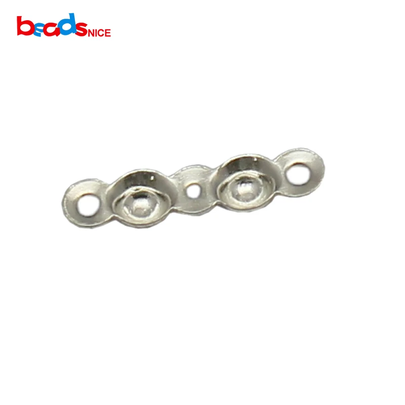 Beadsnice 925 пробы серебряные ювелирные изделия застежка корпус Обжимные бусины