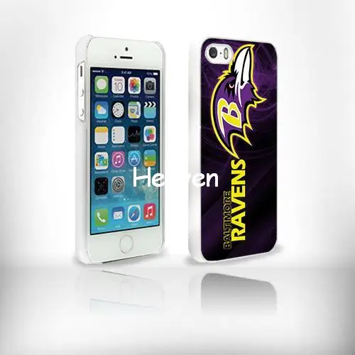 NFL Baltimore Ravens FOR APPLE iPhone 4/4s/5/5s and Samsung Galaxy S3 i9300 S4 i9500 Blcak/White/Clear Hard Case Cheap |