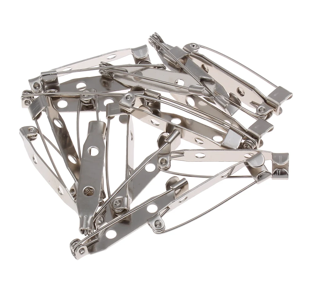 YYW 10 шт. аксессуары для ювелирных изделий в поисках броши 2 отверстие 25 мм