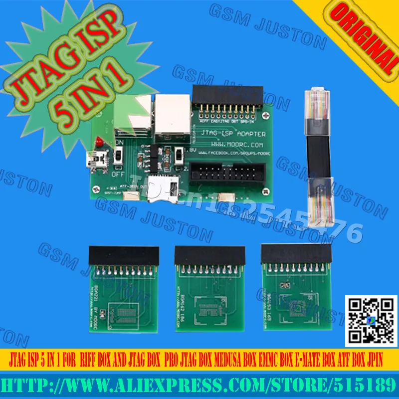 ISP адаптер 5 в 1 для J-tag Box &amp emmc box | Мобильные телефоны и аксессуары