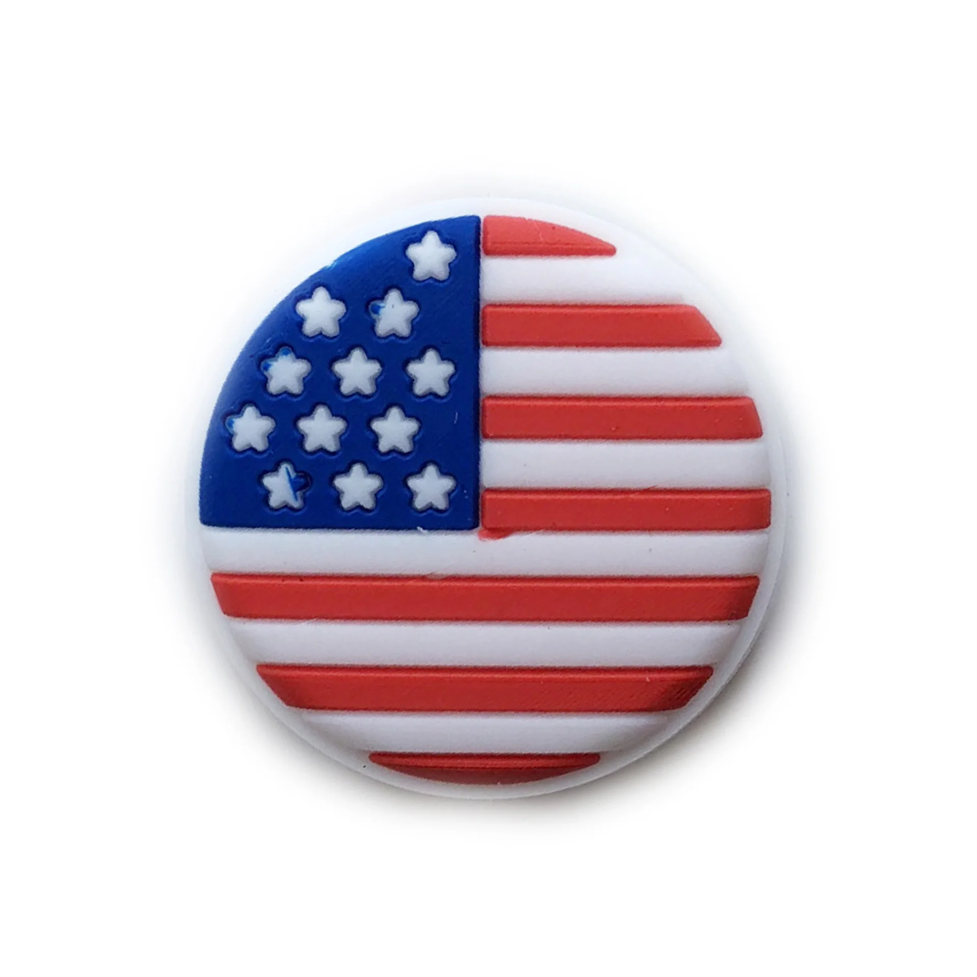 1pc Flag Elastic Racquet Vibration Dampeners Shock Absorber Tennis Damper US/UK Accessory Silicone | Спорт и развлечения