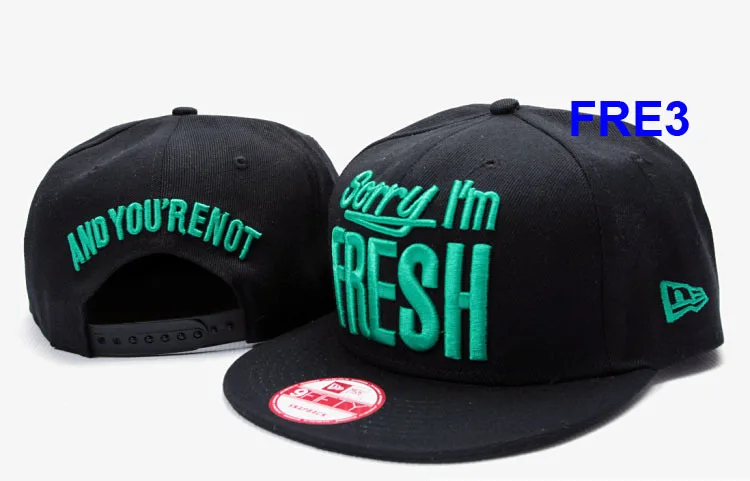 Fashion Street Headwear --- I AM FRESh Black Cap Snapback Ca Baseball with Free Shipping | Аксессуары для одежды