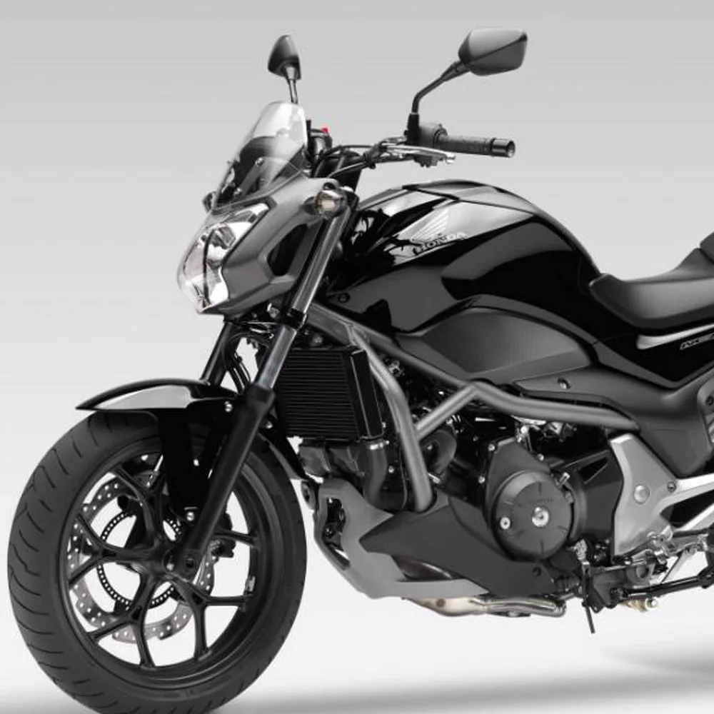 Черные боковые зеркала для мотокросса мотоциклетные заднего вида suzuki yamaha honda NC700