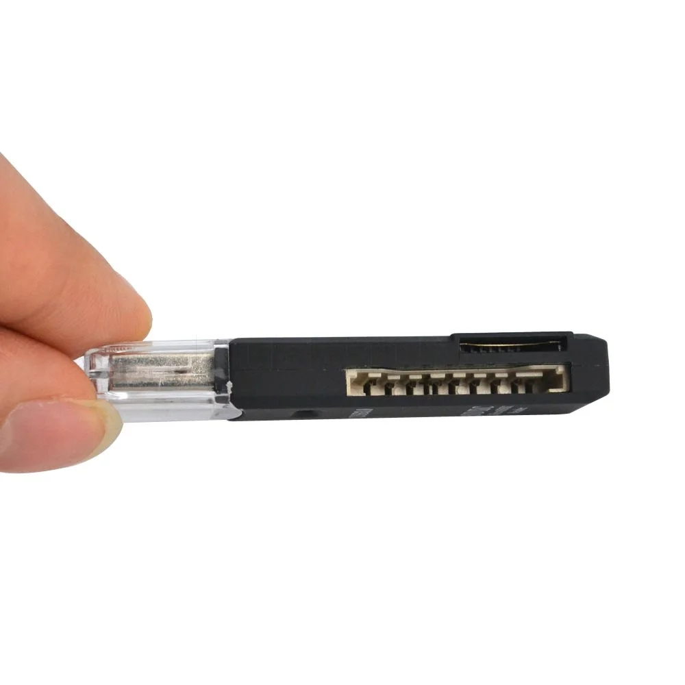 Kebidu новейший 5 Гбит/с мини USB 3 0 Micro SD SDXC кардридер TF адаптер один слот черный|card stock