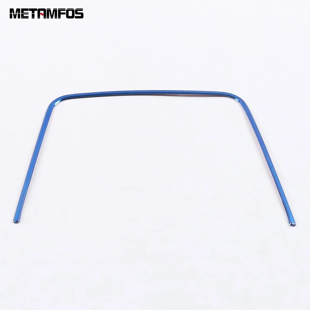 Внутренние аксессуары из нержавеющей стали для Kia Rio 4 X line 2018 2019|Лепнина интерьера|