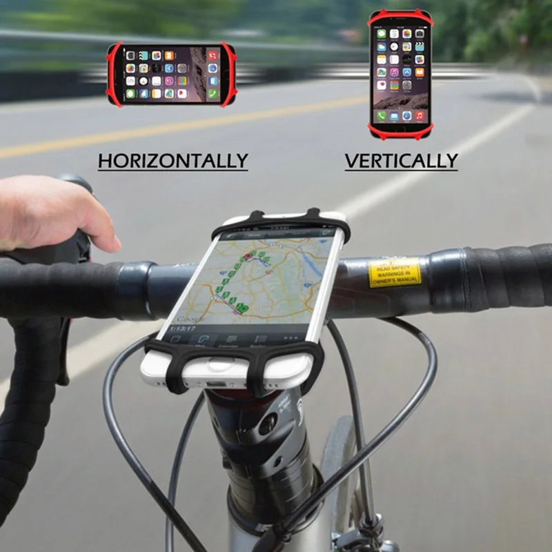 Держатель для велосипедного велосипеда силиконовый ударопрочный держатель