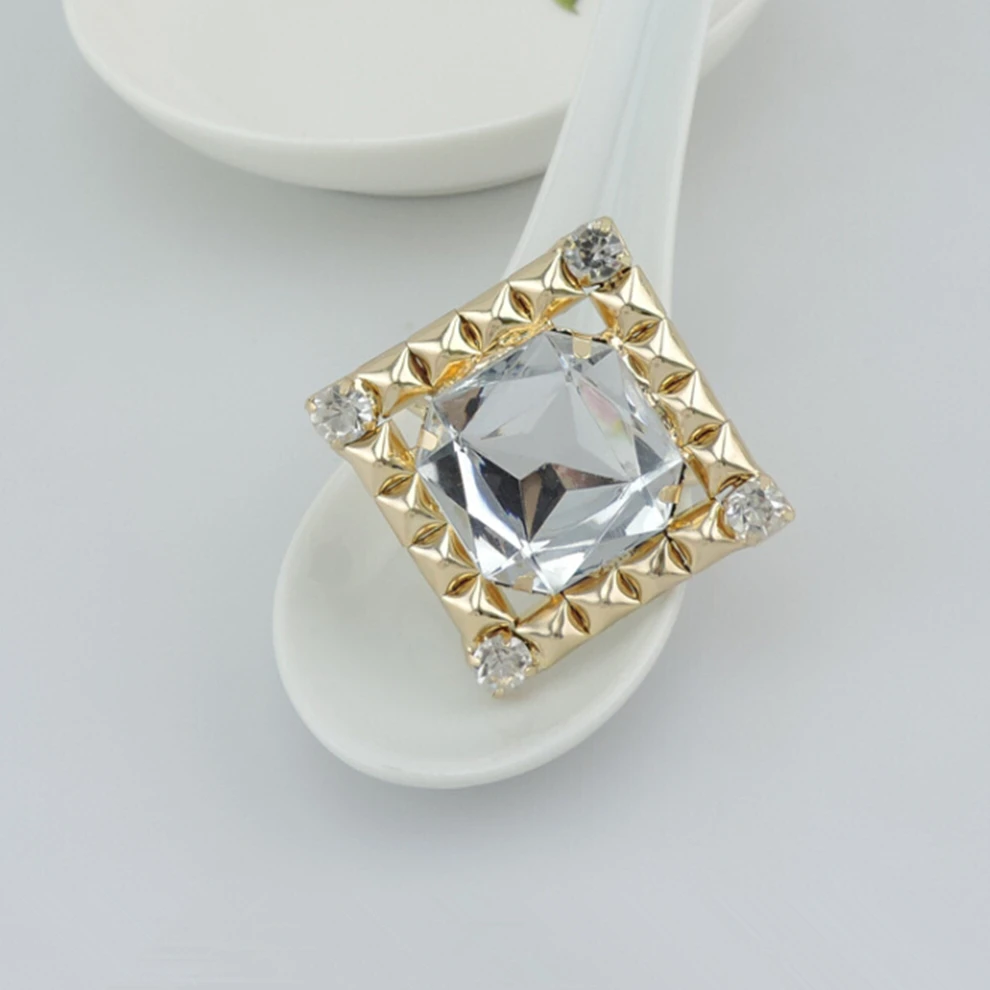 12 шт./лот специальное Золотое кольцо для гостиницы тканевое салфеток квадратная