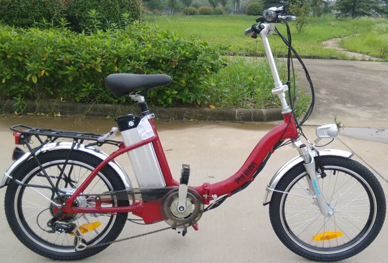 36 В 250 Вт складной/fodlable Электрический велосипед веселые золото маленьких S Ebike