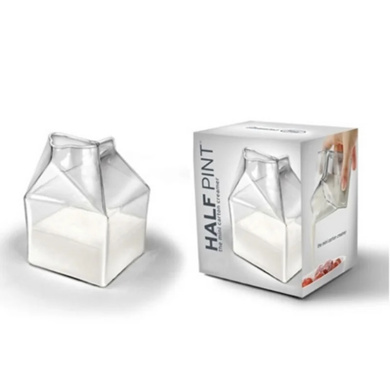 Высокое боросиликатное стекло креативная чашка жаростойкая Fred And Friends половинная