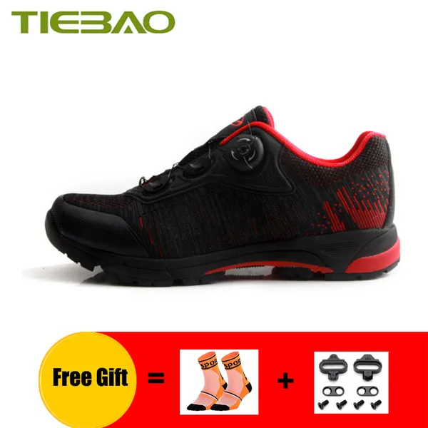Cleats with 1766 R TIEBAO велосипедная обувь мужские wo мужские spd педали для велосипеда профессиональная спортивная обувь самоблокирующаяся обувь Мужская MTB обувь для отдыха на велосипеде - Цвет: Cleats with 1766 R