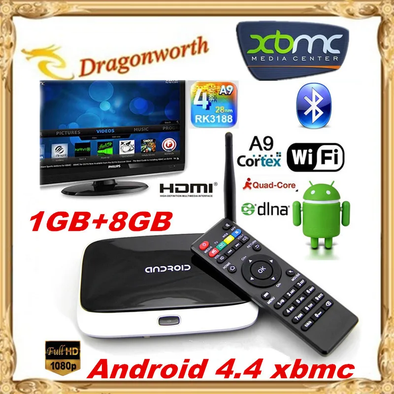 10 шт. Bluetooth версии EKB311 MK888B CS918 четырехъядерный box 4.4 1 ГБ + 8 RK3188 28nm коркы A9 мини-пк T-R42 |