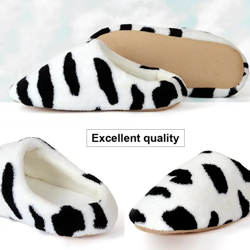 Женская обувь теплая зимняя домашняя из плюша нескользящая мягкие тапочки