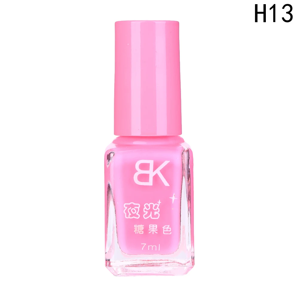 Кисточки для дизайна ногтей 7 мл Лак для ногтей Nagellak светящийся флуоресцентный Неон лак для ногтей светится в темноте vernis a ongle