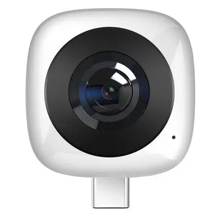 white Huawei Full HD VR 360 камера рыбий глаз планета Сфера камеры 360 градусов панорамная камера Портативный USB Тип C CV60 - Цветной: white