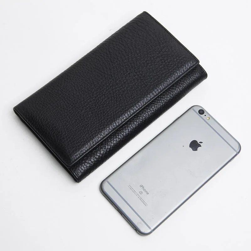 LANSPACE мужской кожаный бумажник мультихолдер ручной работы кошелек брендовый