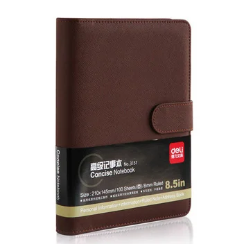 Lackadaisical quality office notebook A5 loose-leaf notebook 100sheets commercial leather notebook