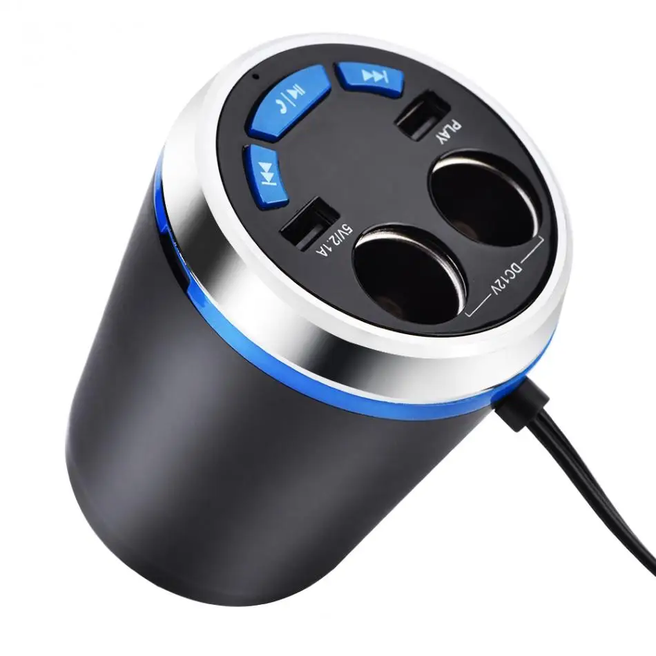 VBESTLIFE Dual USB зарядное устройство Hands-free музыкальный плеер Bluetooth fm-передатчик розетка для автомобильного прикуривателя