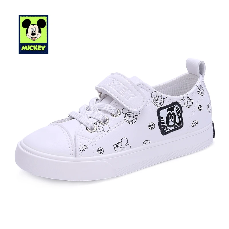 Disney Mickey Casual Shoes Children's For Kids Boys Girls Spring Autumn Sneaker leisur slip Size 24-37 | Детская одежда и