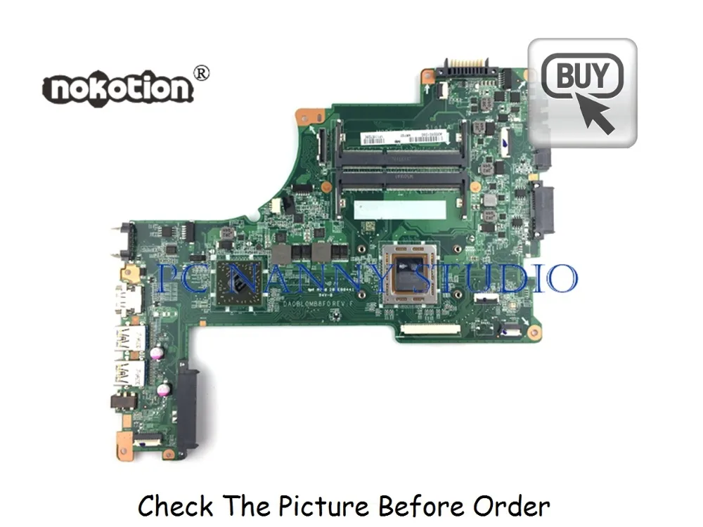 PCNANNY A000301090 для toshiba satellite L50D-B L55D-B материнская плата ноутбука DA0BL0MB8F0 DDR3