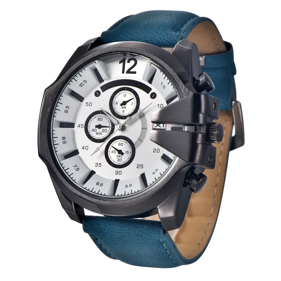 2017 очаровательный винтажный Коричневый Мужской Аналоговый Стальной корпус Дата