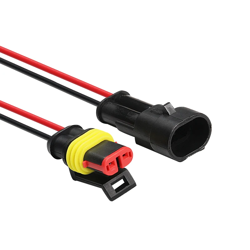

Auto Wire Connector 1/2/3/4/5/6 Pin Auto Connector Male Female Plug Waterproof Electrical Connector Plug with Wire Cable