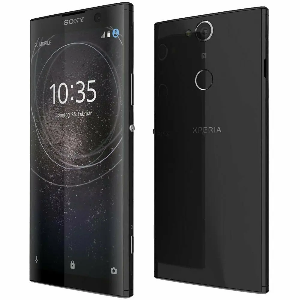 Оригинальный разблокированный мобильный телефон sony Xperia XA2 Plus 4G Android две sim карты