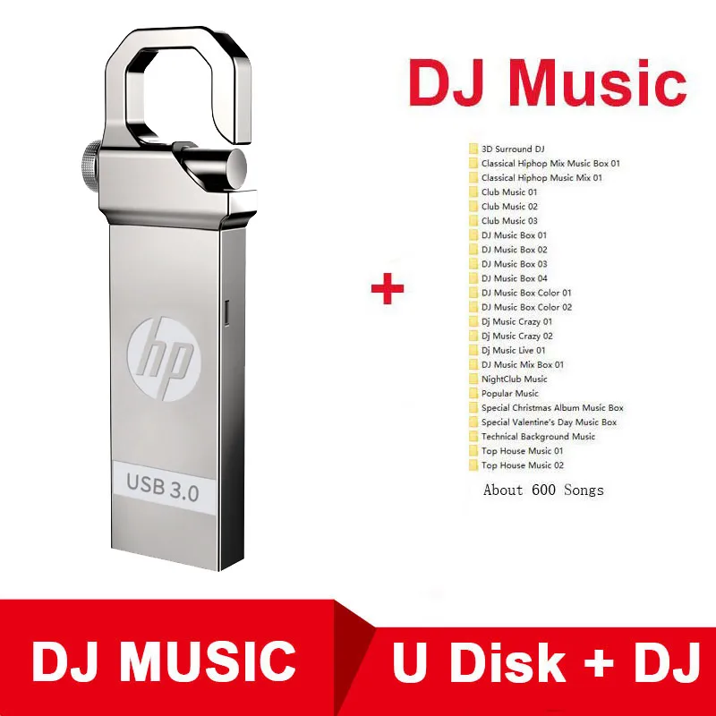 X750-128GB-DJ hp usb флэш-накопитель 128 ГБ cle USB туфли из джинсовой ткани на плоской 3,0 Pendrive Высокая Скорость мини Cle памяти палочка для создания логотипа DIY Freies Шифф USB Стик - Цвет: X750-128GB-DJ